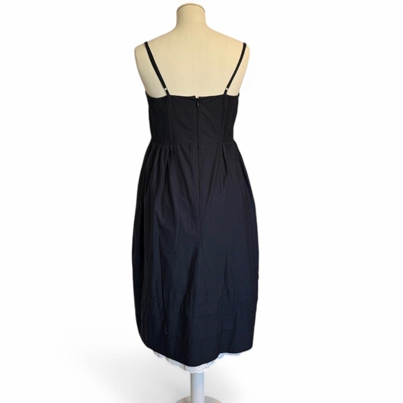By Anthropologie Sleeveless Poplin Midi Dress (size M) 154 - Picture 6 of 12